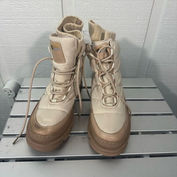 Sam Edelman Tabitha Puffer Lace Up Boot Size 9.5 NWOT - Picture 3 of 11